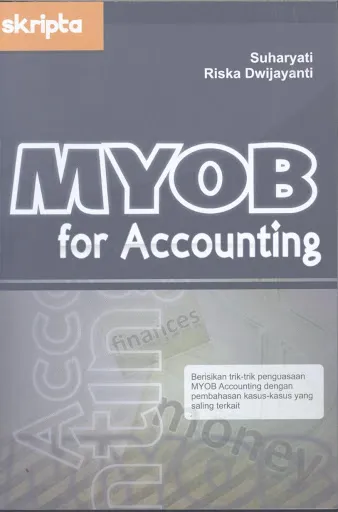 Cover MYOB  for Accounting / Suharyati & Riska Dwijayanti
